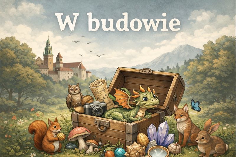 Sekcja w budowie – ilustracja łącząca przyrodę i architekturę